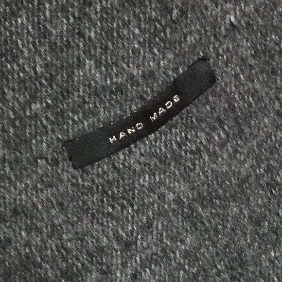 ZARA Woman Handmade Wool Blend Long Coat - Picture 8 of 8